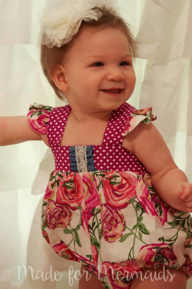 BABY Molly bubble romper, dress, top and bloomer