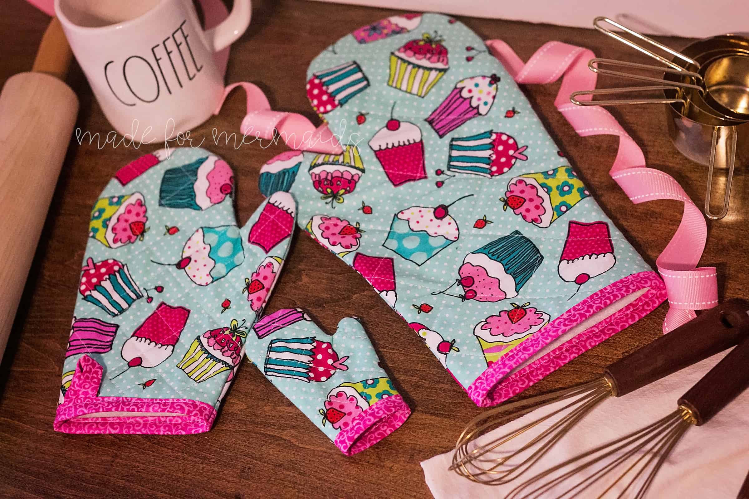 Reversible Double Oven Mitt - PDF Pattern ONLY Download