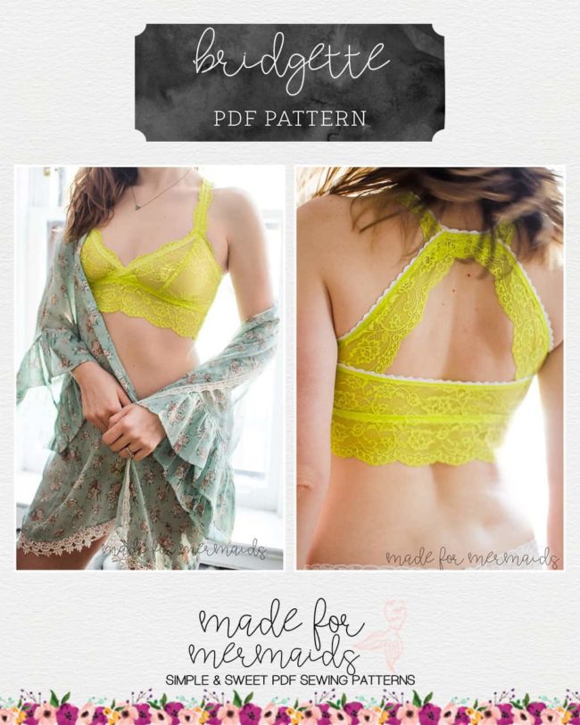 Bloom's Endless Summer: Sets  Bra sewing pattern, Free bra