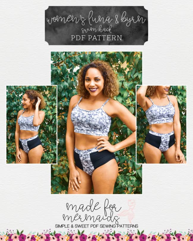 Lounge & Lace Collection Adult Bryn Brami Bra, Crop and Cami PDF Sewing  Pattern -  Canada