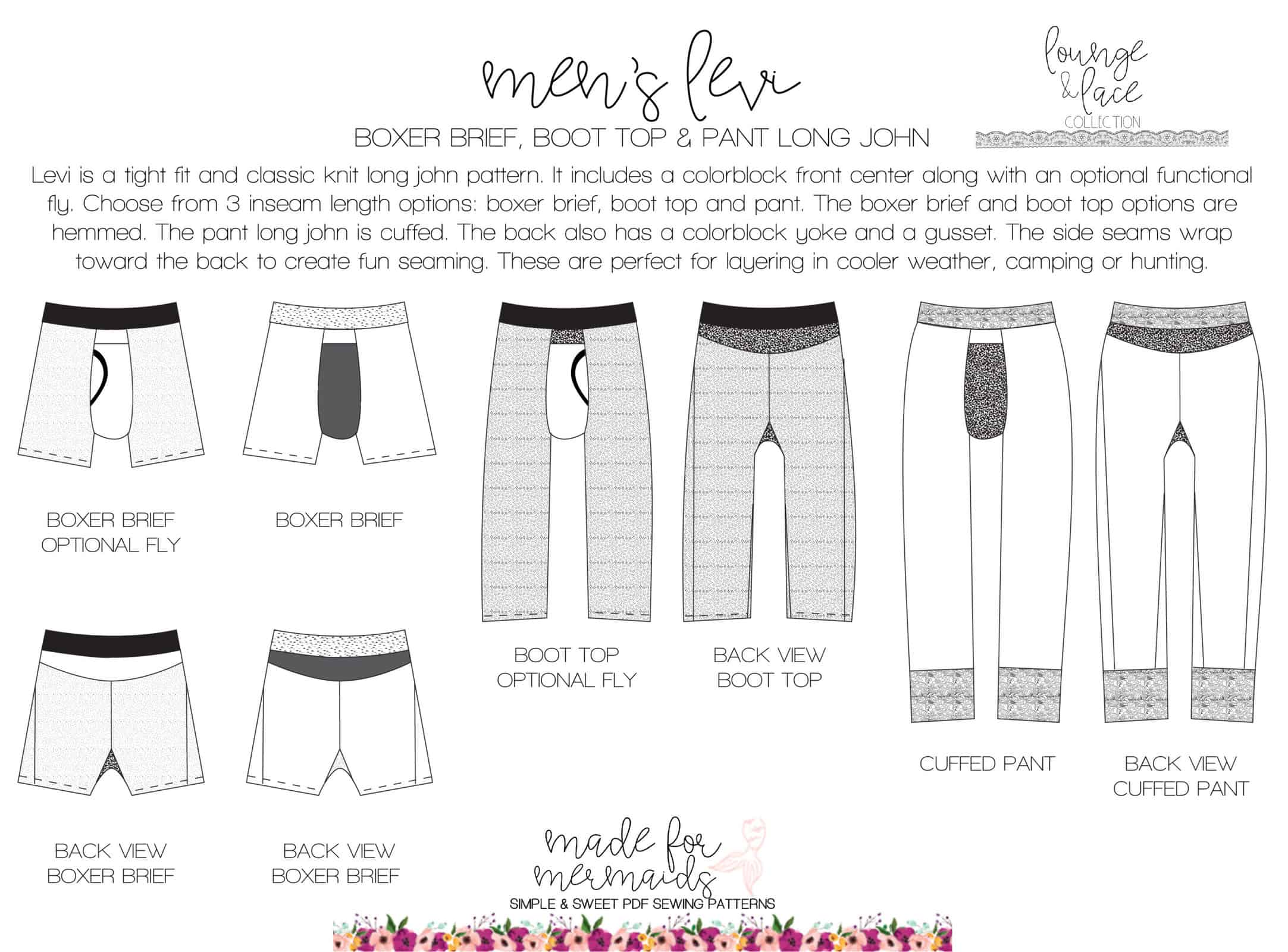 Boxer Shorts {Unisex} - Free Sewing Pattern