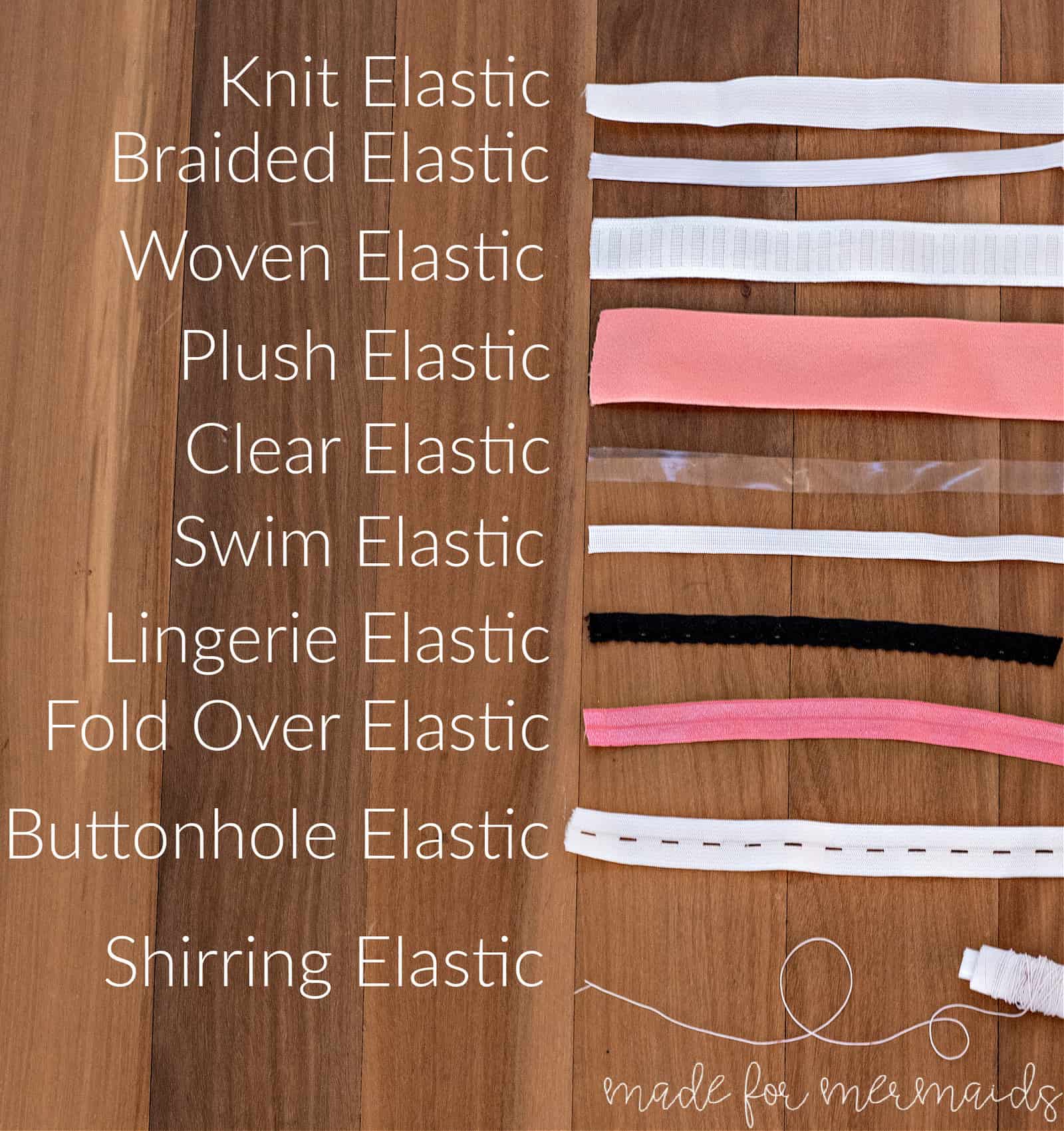 Sewing with Clear Elastic 