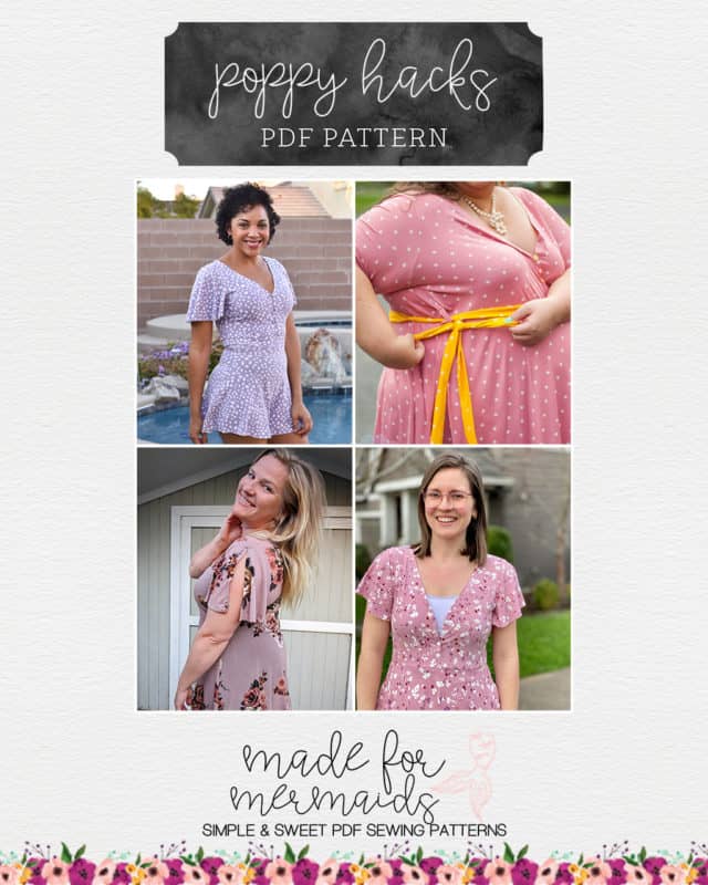 Pattern hack! How to create a hem flounce - Forget-me-not Patterns