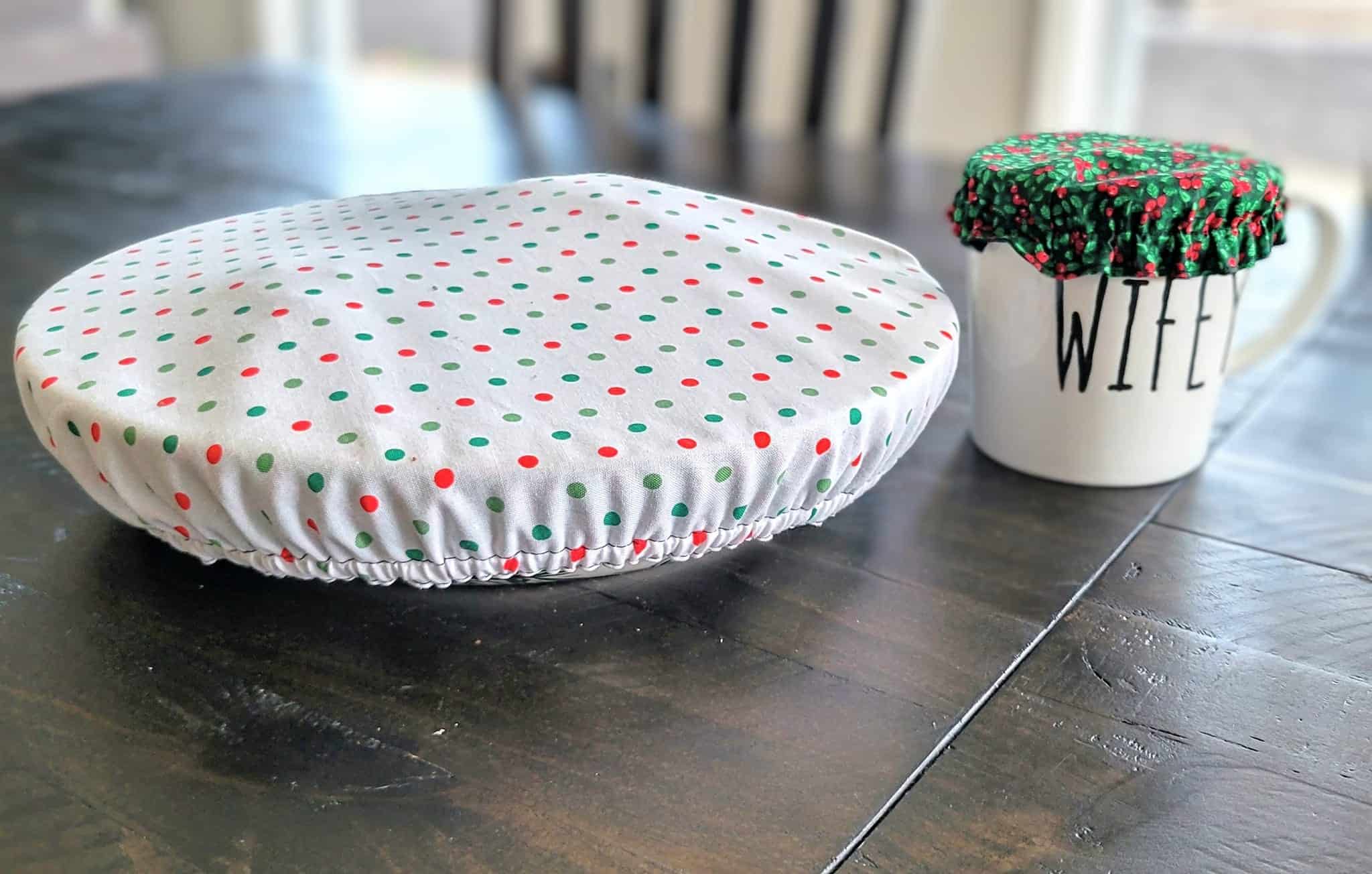 Fabric Bowl Covers - Plastic Wrap Replacement - see kate sew