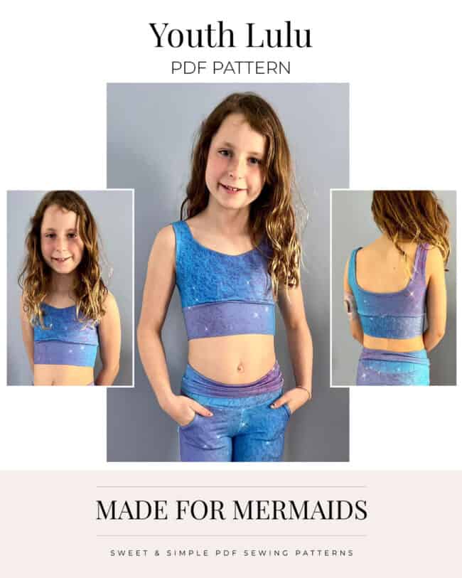 Girls Bralette FREE sewing pattern (sizes 2-14) - Sew Modern Kids