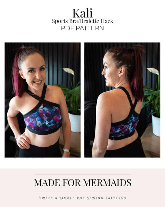 Youth Power Sports Bra PDF Sewing Pattern in Sizes 3 to 14 – Greenstyle